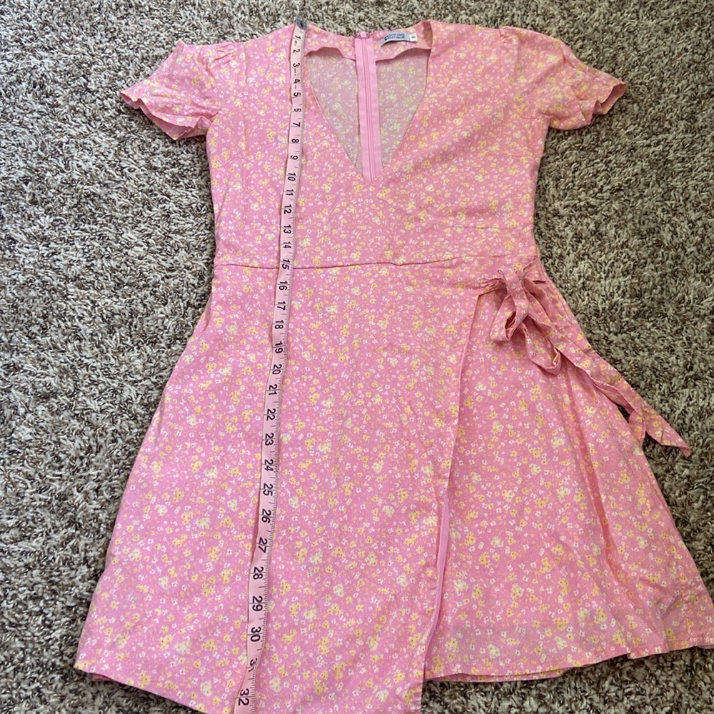Beginning Boutique pink floral mini dress Size 8 - Picture 12 of 12